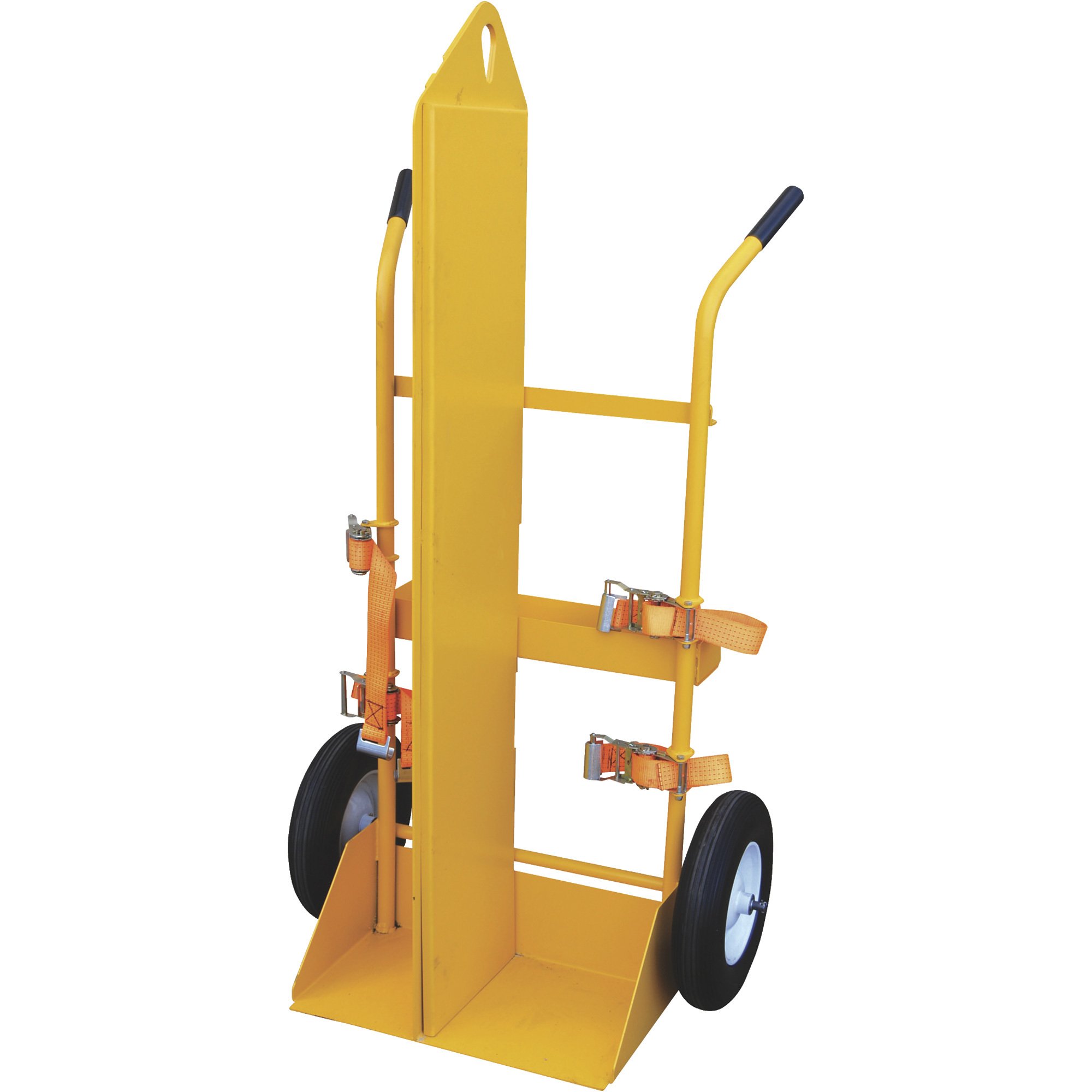 Klutch HiAxle Welding Cylinder Cart, 220Lb. Capacity, Pneumatic